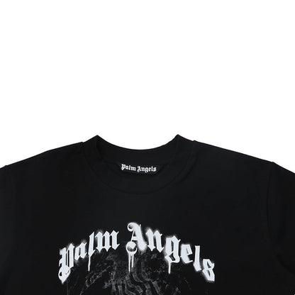 Palm Angels Statement Pencil Cotton T-Shirt