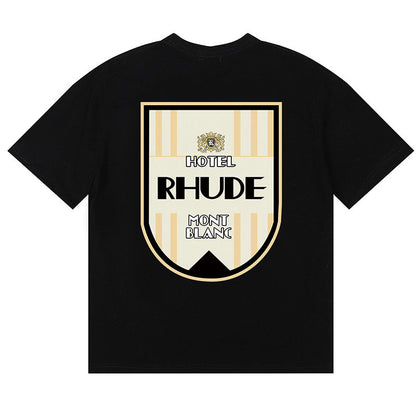 RHUDE Mont-blanc Hotel Tee